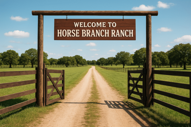 Welcome to Horse Branch Ranch Horse Branch Ranch